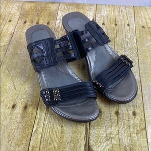 NAOT Footwear Women’s Afrodita Black‎ Heeled Sandals